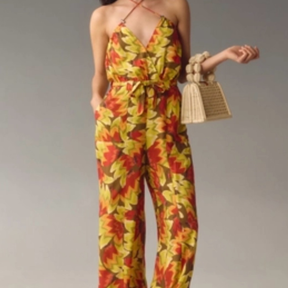 FarmRio Vibrant Multicolor Jumpsuit